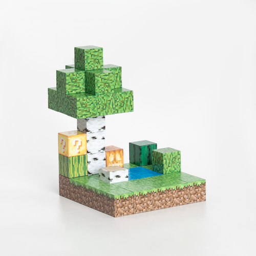 Mini les – Magnetická stavebnica (48 ks)